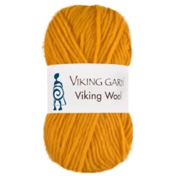 Viking Garn Wool 50g senapsgul 540