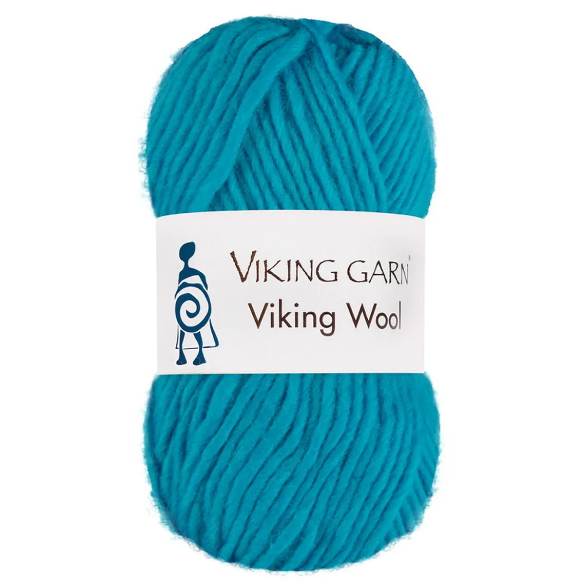 Viking Garn Wool 50g turkos 528