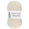 Viking Garn Wool 50g vit 500