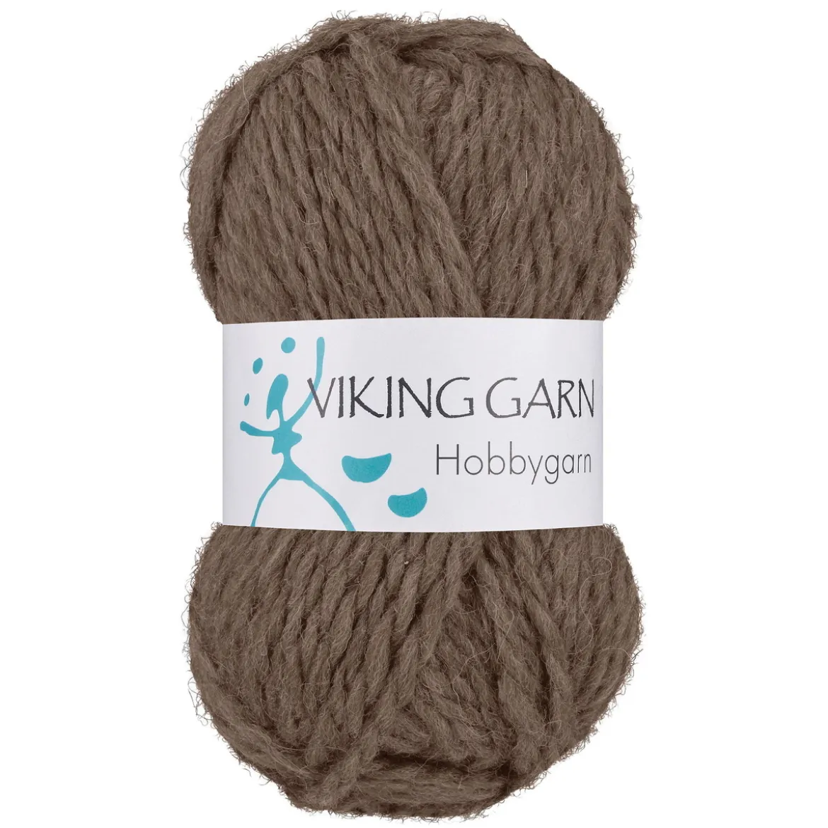 Viking Hobbygarn 50g brun 908