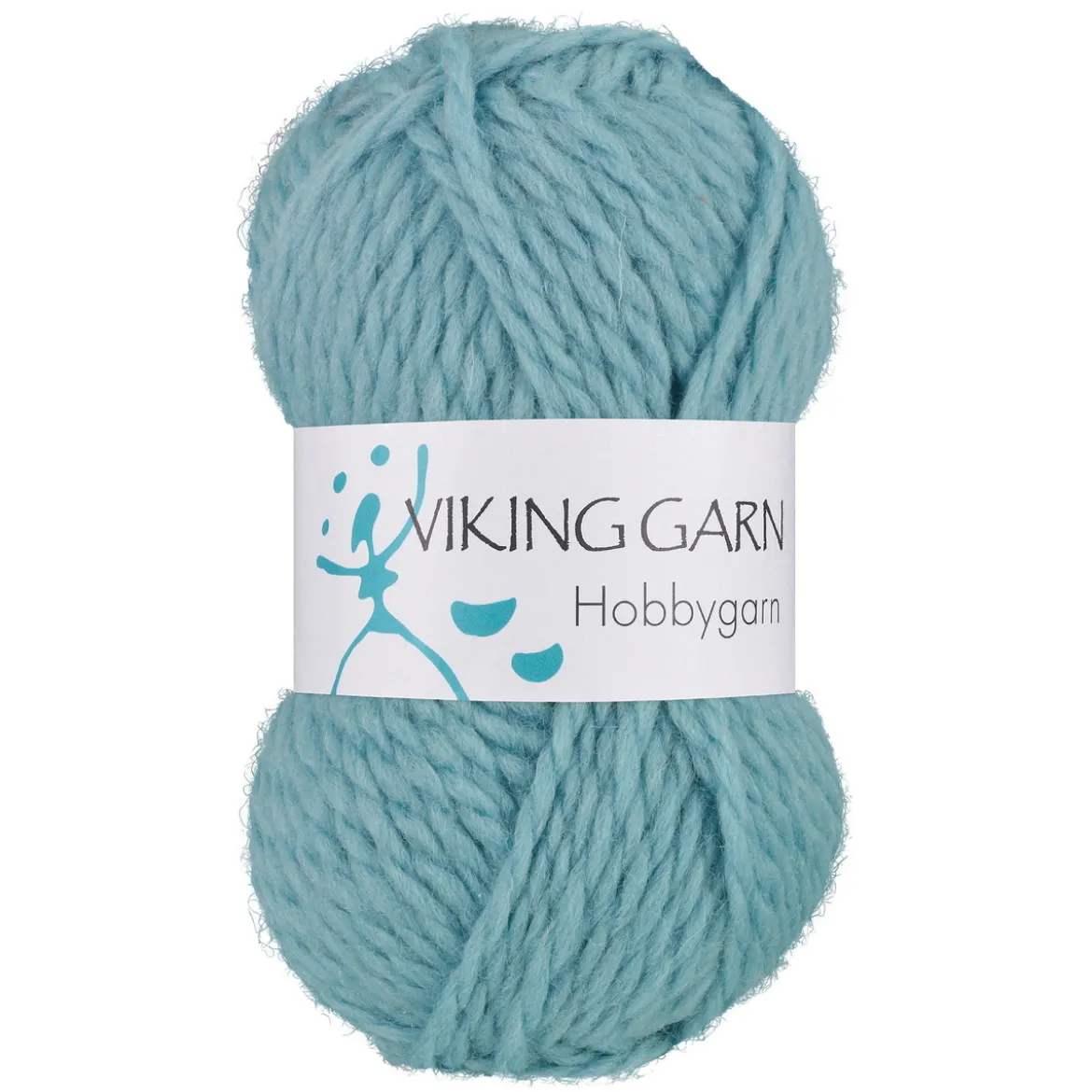 Viking Hobbygarn 50g ljus petrol 929