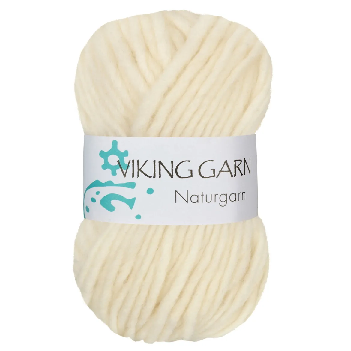Viking Naturgarn 50g vit 600
