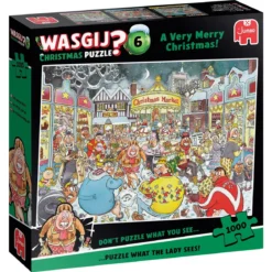 Wasgij pussel #6 Christmas – A Very Merry Christmas! 1000 bitar, 68×49 cm