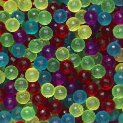 Waterbeads 800-pack Transparent, vattenpärlor i 5 olika färger