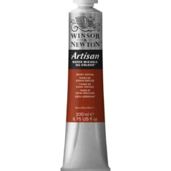 Winsor & Newton Artisan vattenlöslig oljefärg 200 ml Burnt Sienna 074