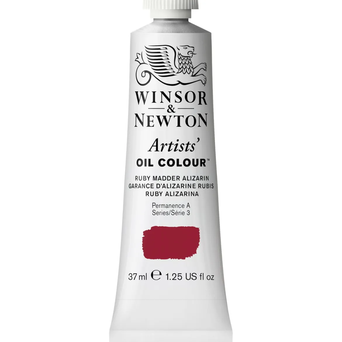 Winsor & Newton Artists' Oil Colour 37ml – Ruby Madder Alizarin 411