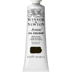 Winsor & Newton Artists' oljefärg 37 ml Mars Black 386