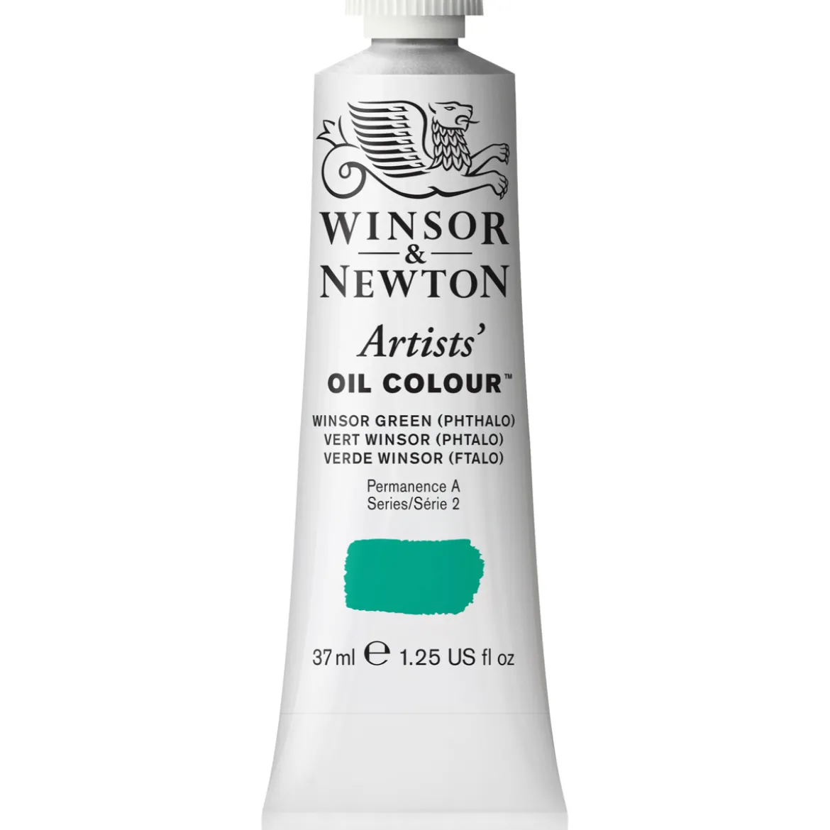 Winsor & Newton Artists' oljefärg 37 ml Winsor Green (Phthalo) 720