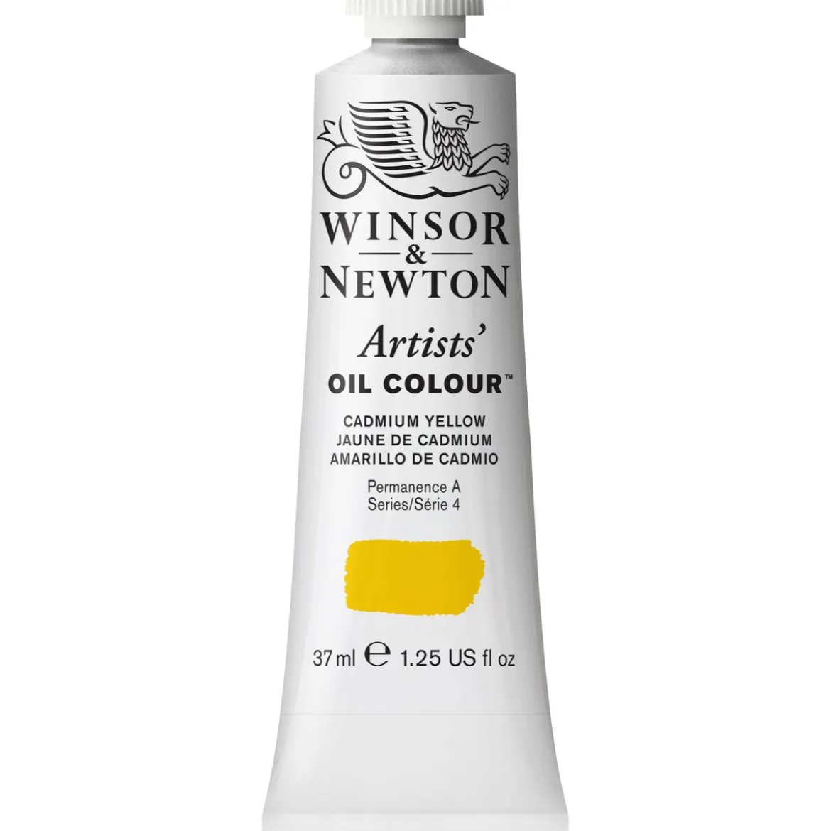 Winsor & Newton Artists' oljefärg 37 ml Cadmium Yellow 108