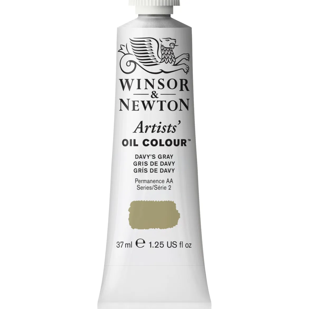 Winsor & Newton Artists' oljefärg 37 ml Davy's Gray 217