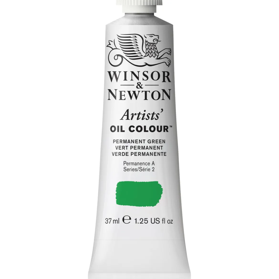 Winsor & Newton Artists' oljefärg 37 ml Permanent Green 481