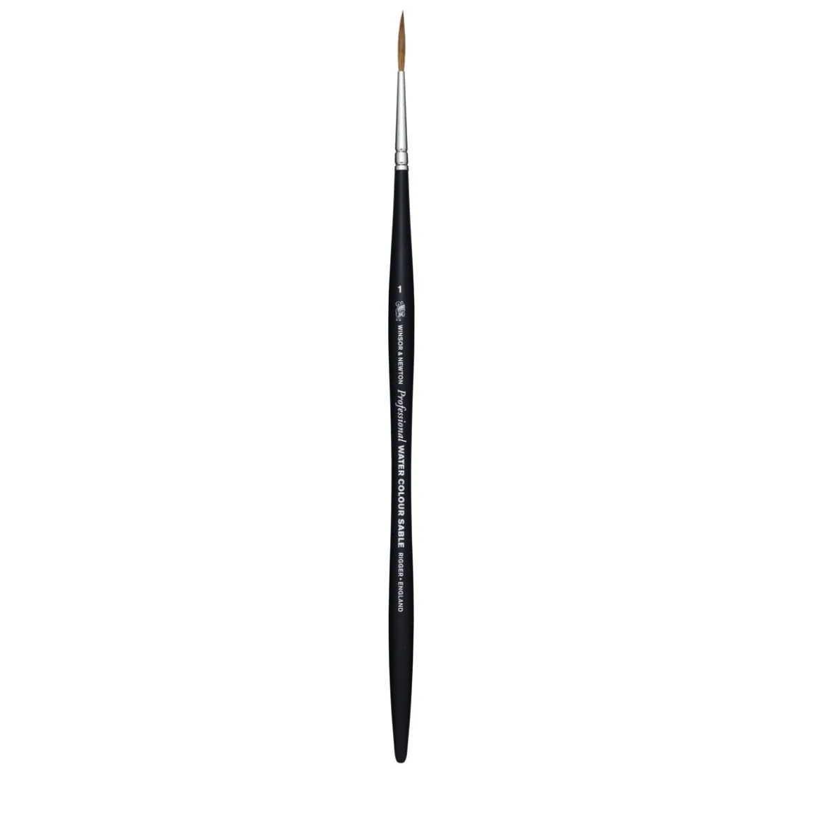 Winsor & Newton Artist Water Colour Sable Brush Rigger 1, lång riggerspets av mårdhår