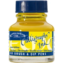 Winsor & Newton Calligraphy Ink, Opaque 30 ml Gold 283