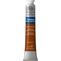 Winsor & Newton Cotman akvarellfärg 8 ml Burnt Sienna 074