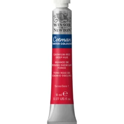 Winsor & Newton Cotman akvarellfärg 8 ml Cadmium Red Deep Hue 098
