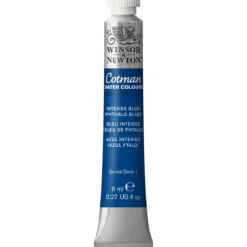 Winsor & Newton Cotman akvarellfärg 8 ml Intense Blue 327