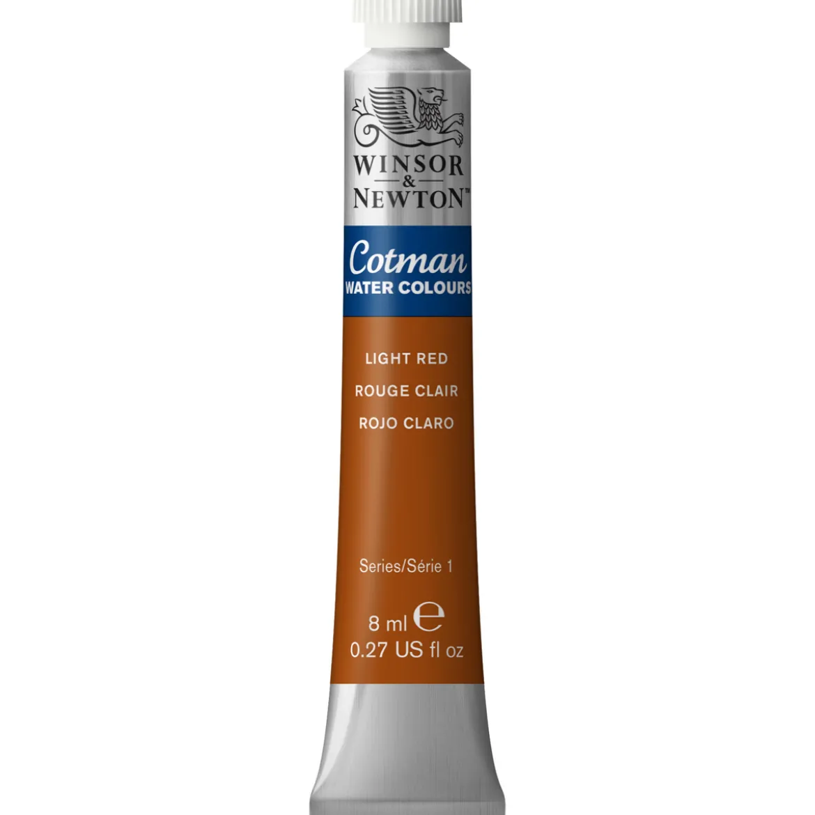Winsor & Newton Cotman akvarellfärg 8 ml Light Red 362