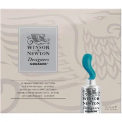 Winsor & Newton Designers Gouache Introduction Set, 10×14 ml gouachefärg