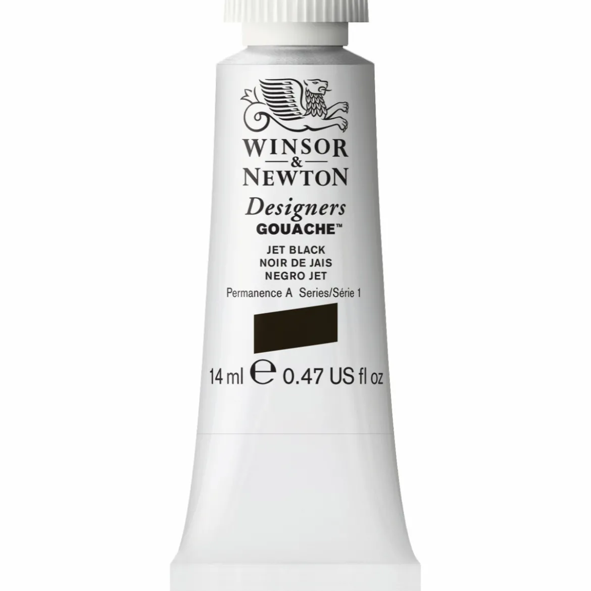 Winsor & Newton Designers gouache 14 ml Jet black 335
