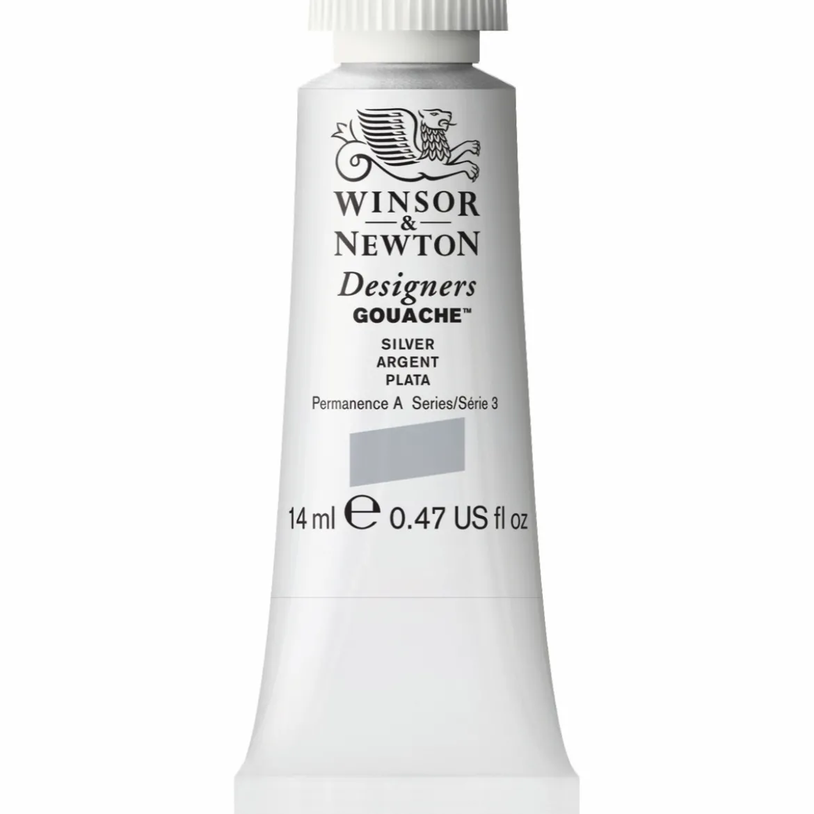 Winsor & Newton Designers gouache 14 ml Silver 617