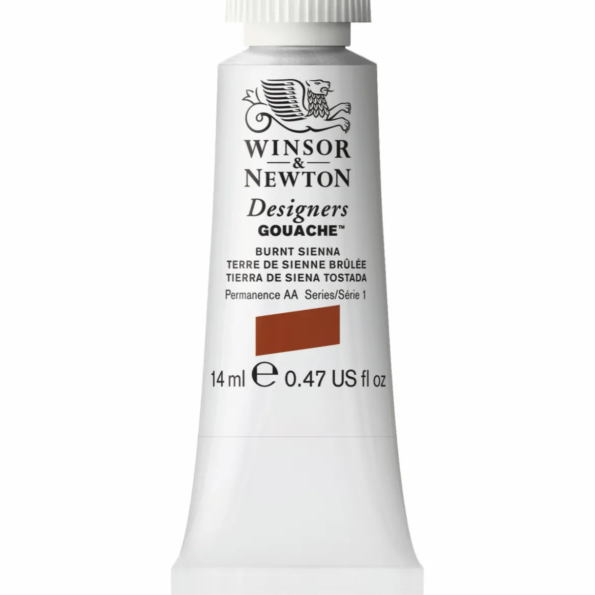 Winsor & Newton Designers gouache 14 ml Burnt sienna 074