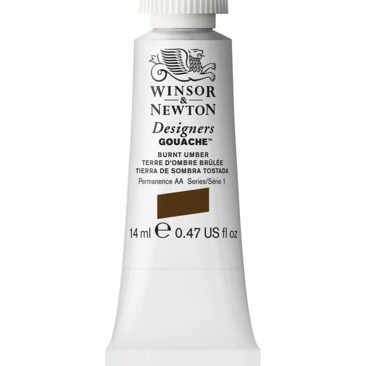 Winsor & Newton Designers gouache 14 ml Burnt umber 076