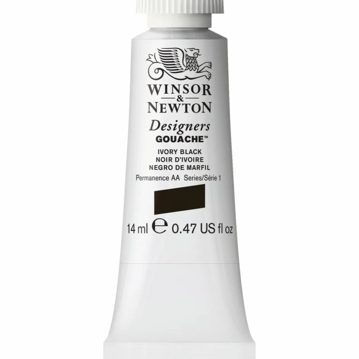 Winsor & Newton Designers gouache 14 ml Ivory black 331