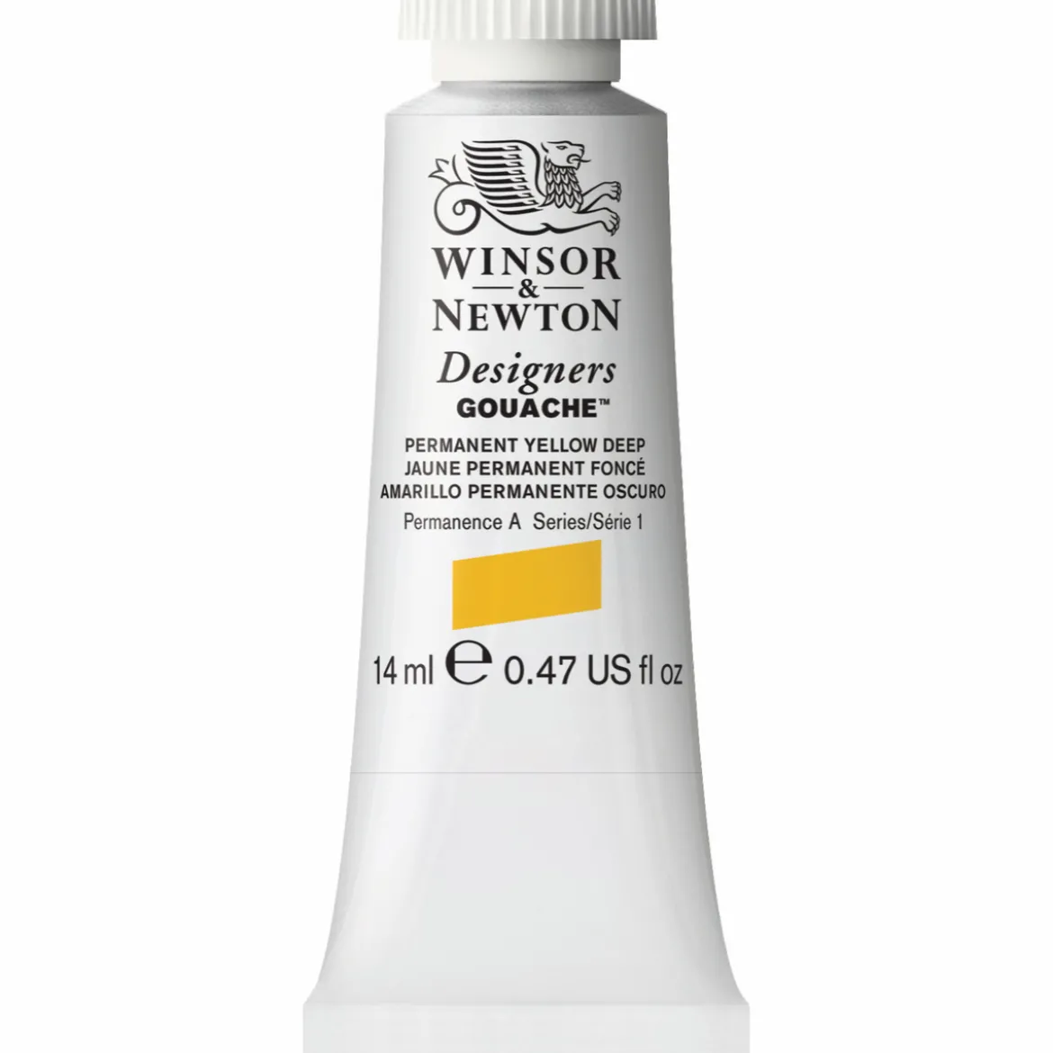 Winsor & Newton Designers gouache 14 ml Permanent yellow deep 508
