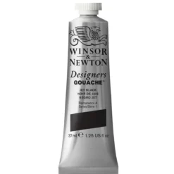 Winsor & Newton Designers gouache 37 ml Jet Black 335