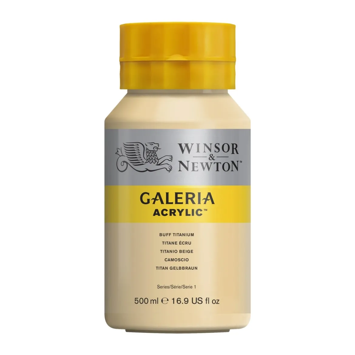 Winsor & Newton Galeria akrylfärg 500 ml Buff Titanium 060