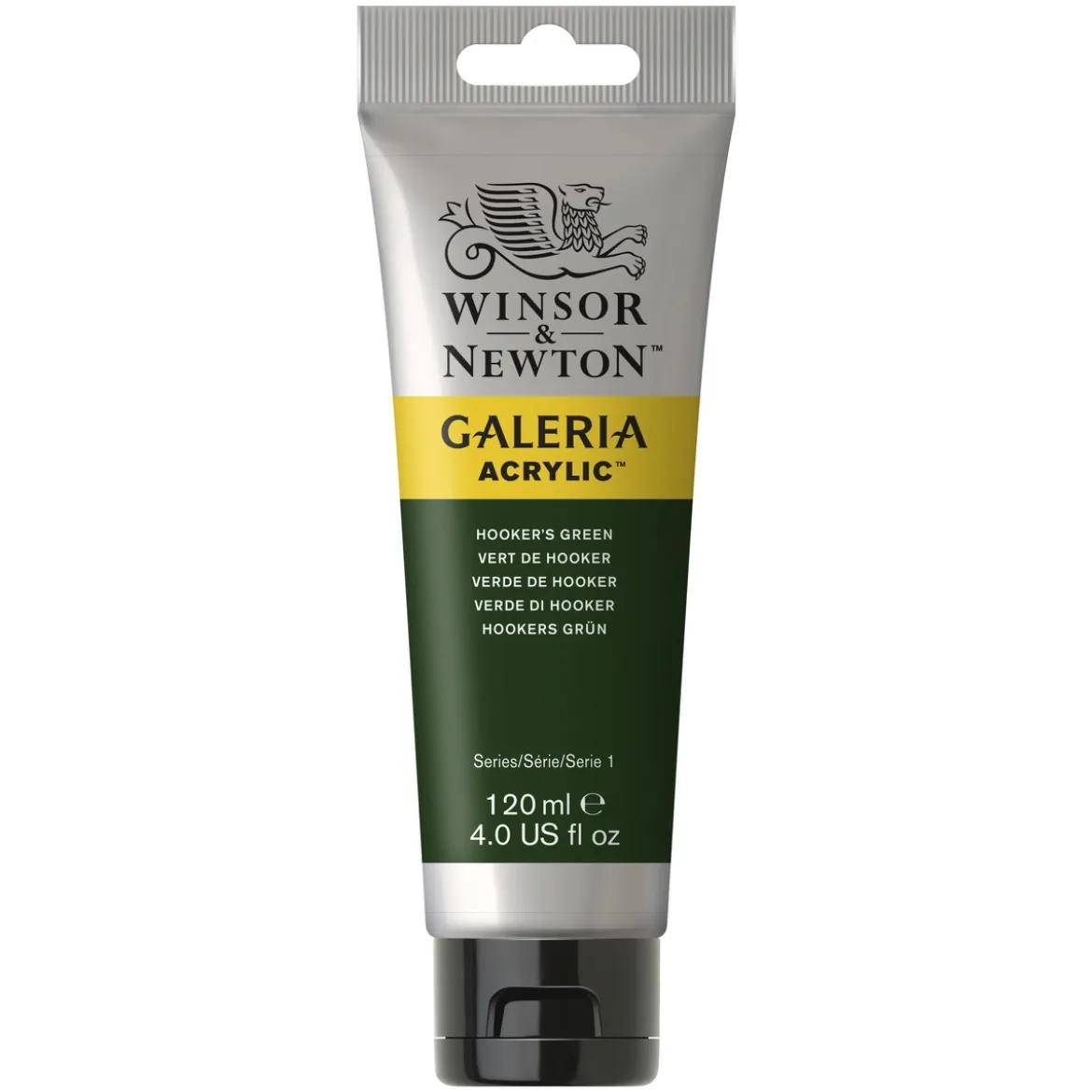 Winsor & Newton Galeria akrylfärg 120 ml Hooker's Green 311