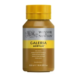 Winsor & Newton Galeria akrylfärg 500 ml Raw Sienna 552