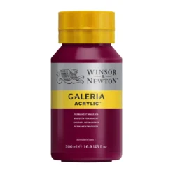 Winsor & Newton Galeria akrylfärg 500 ml Permanent Magenta 488