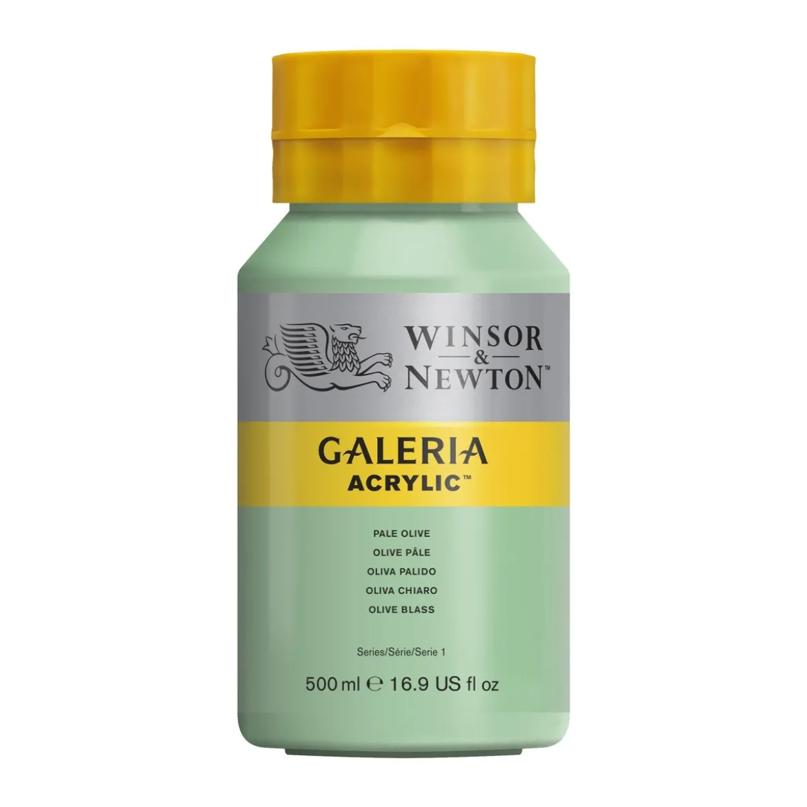 Winsor & Newton Galeria akrylfärg 500 ml Pale Olive 435