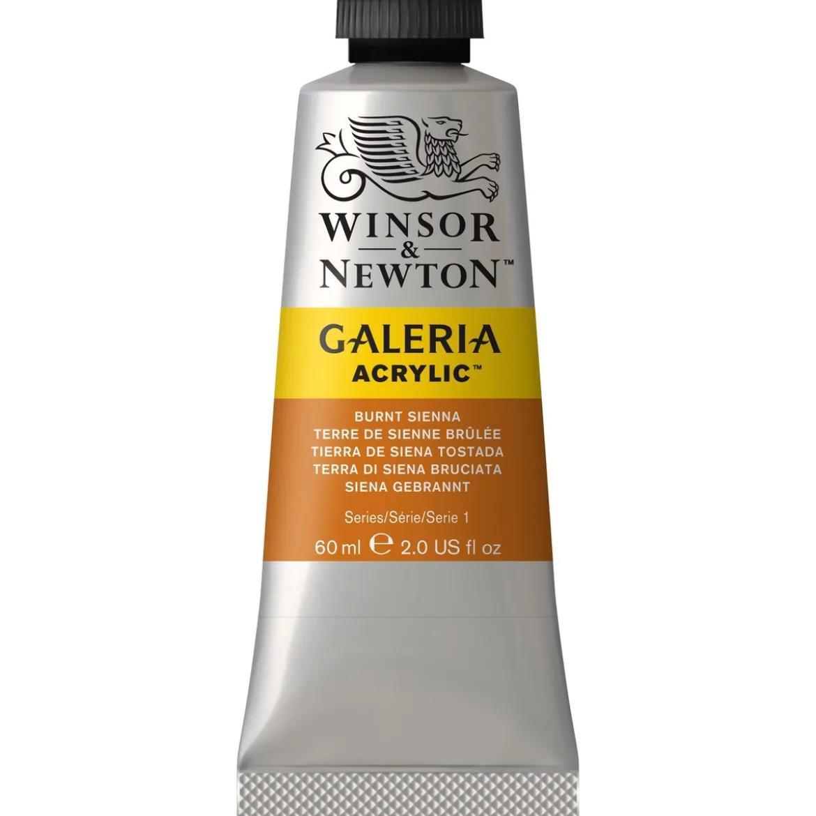 Winsor & Newton Galeria akrylfärg 60 ml Burnt Sienna 074
