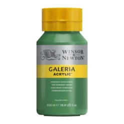 Winsor & Newton Galeria akrylfärg 500 ml Permanent Green Middle 484