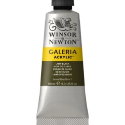 Winsor & Newton Galeria akrylfärg 60 ml Lamp Black 337
