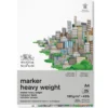 Winsor & Newton Marker Heavy Weight Bleedproof A4 (210x297 mm), 25 ark – 160 grams ytvikt