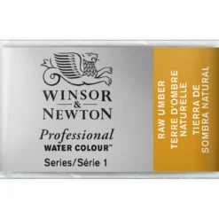 Winsor & Newton Professional akvarellfärg helkopp Raw Umber 554
