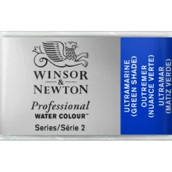 Winsor & Newton Professional akvarellfärg helkopp Ultramarine (green shade) 667