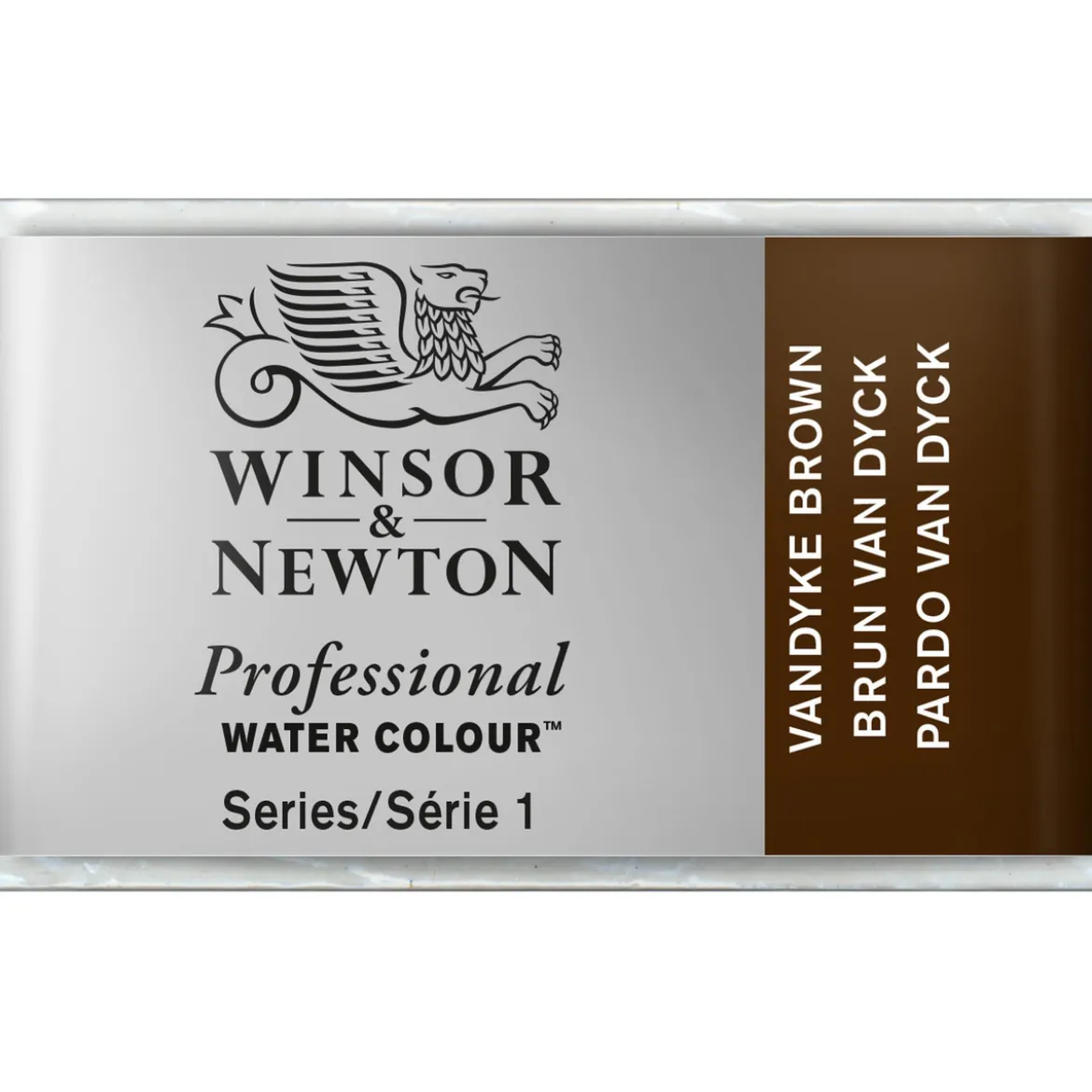 Winsor & Newton Professional akvarellfärg helkopp Vandyke Brown 676