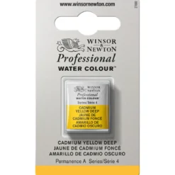 Winsor & Newton Professional akvarellfärg halvkopp Cadmium Yell Deep 111