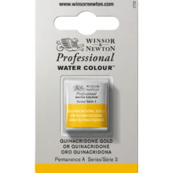 Winsor & Newton Professional akvarellfärg halvkopp Transparent Gold Deep 547
