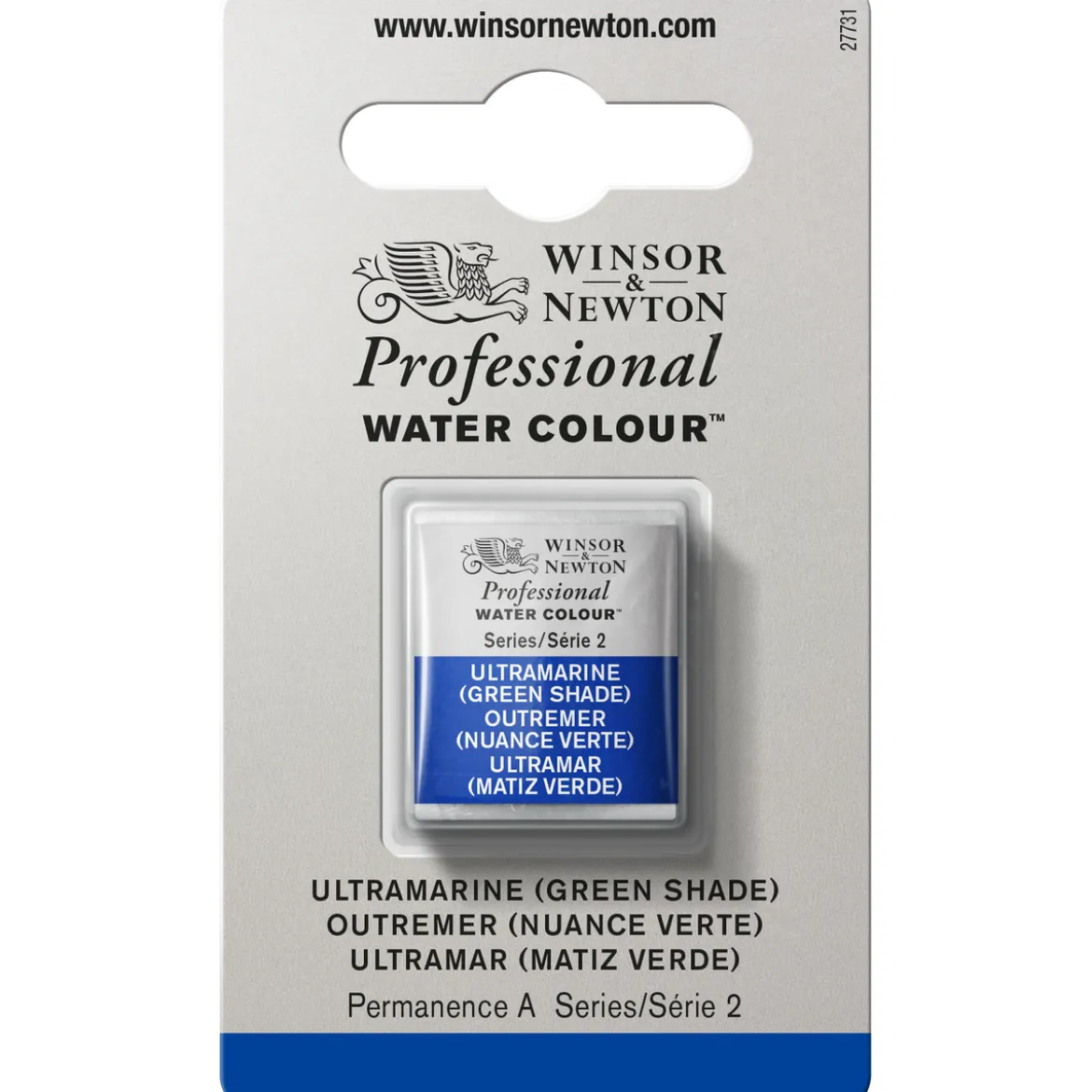Winsor & Newton Professional akvarellfärg halvkopp Vandyke Brown 676