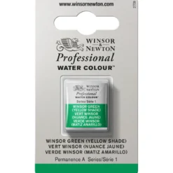 Winsor & Newton Professional akvarellfärg halvkopp Winsor Green (yellow shade)721