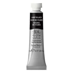 Winsor & Newton Professional akvarellfärg 5 ml Lamp Black 337