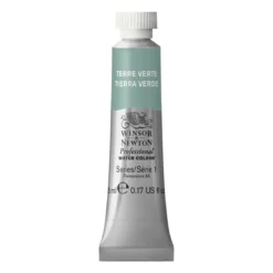 Winsor & Newton Professional akvarellfärg 5 ml Terre Verte 637