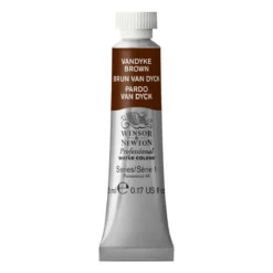 Winsor & Newton Professional akvarellfärg 5 ml Vandyke Brown 676