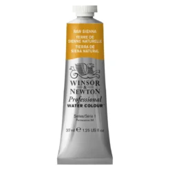 Winsor & Newton Professional akvarellfärg 37 ml Raw Sienna 552
