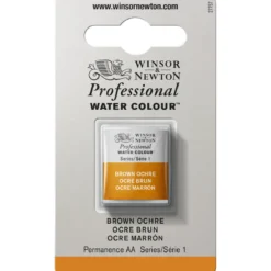 Winsor & Newton Professional akvarellfärg halvkopp Brown Ochre 059